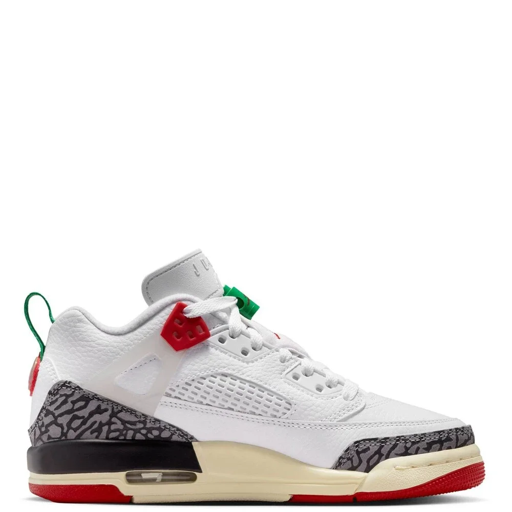 Nike Air Jordan Spizike GS White Cement Red Green FQ3950-109 Size 5.5Y New
